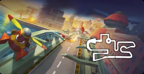 메카닉 잊혀진 도시의 중심부