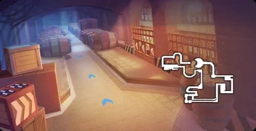 대저택 은밀한 지하실