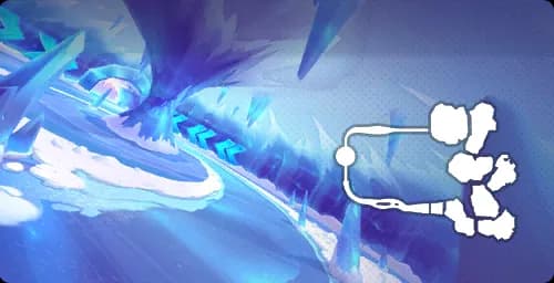 아이스 갈라진 빙산