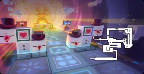 네모 산타의 비밀 공간